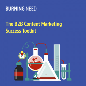 B2B content marketing success toolkit - featured image